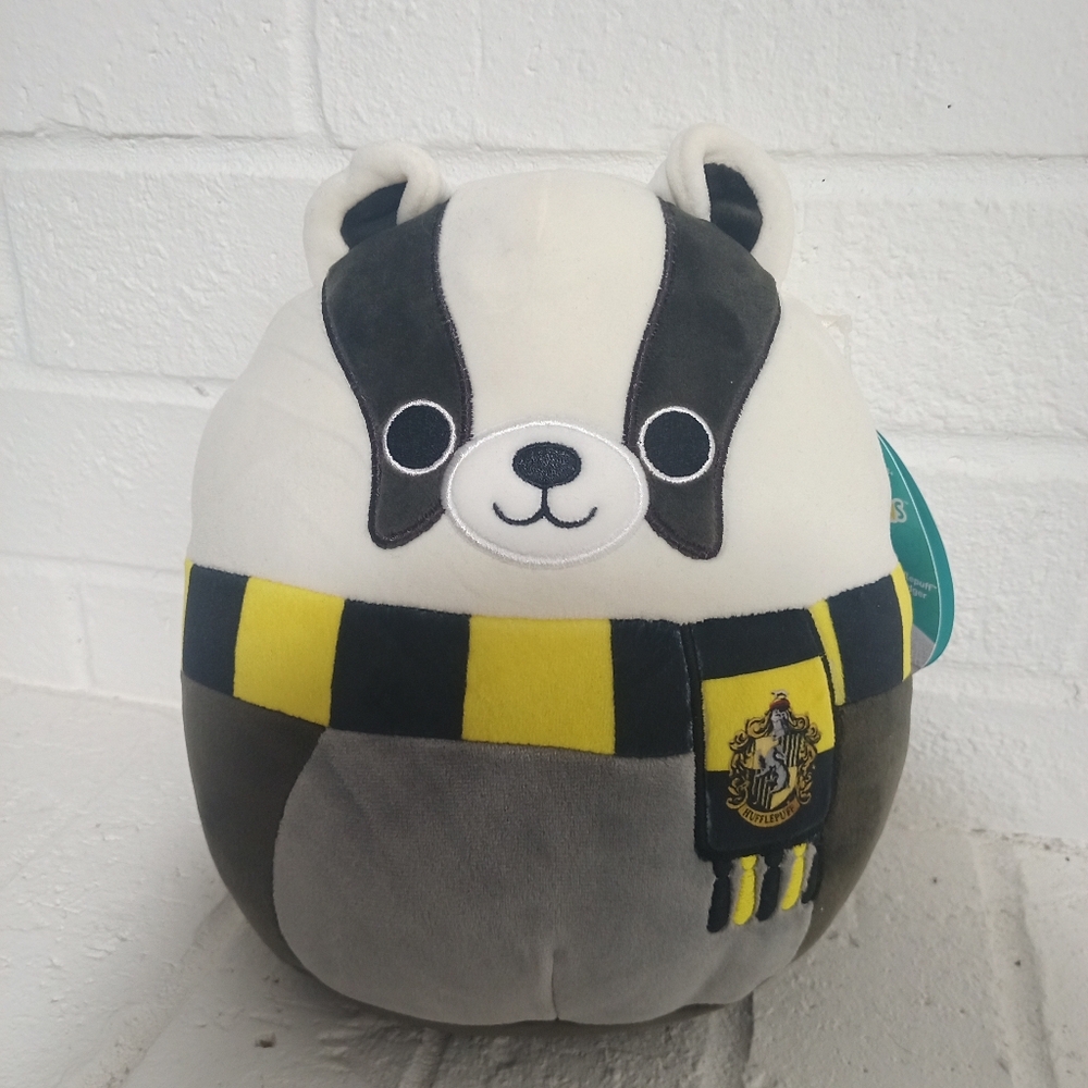 Squishmallows Harry Potter Hogwarts House Hufflepuff Badger Plush New